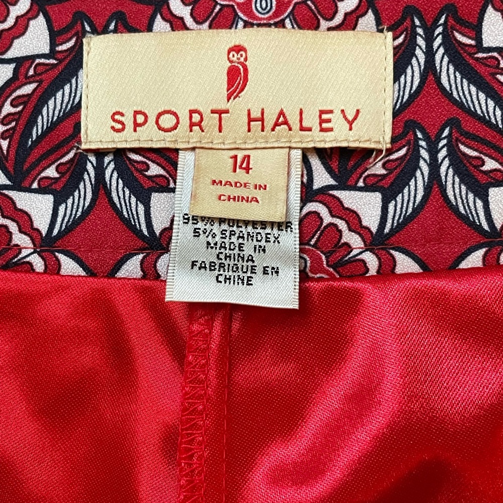 Sport Haley Golf Skirt Skort in Red White Blue Classic Print, 14 - Picture 4 of 7